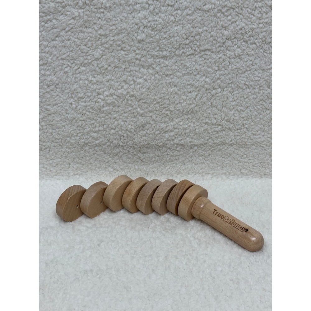 TrueBalance Coordination Game Natural Wood Magnetic Skill Toy Fidget Handheld